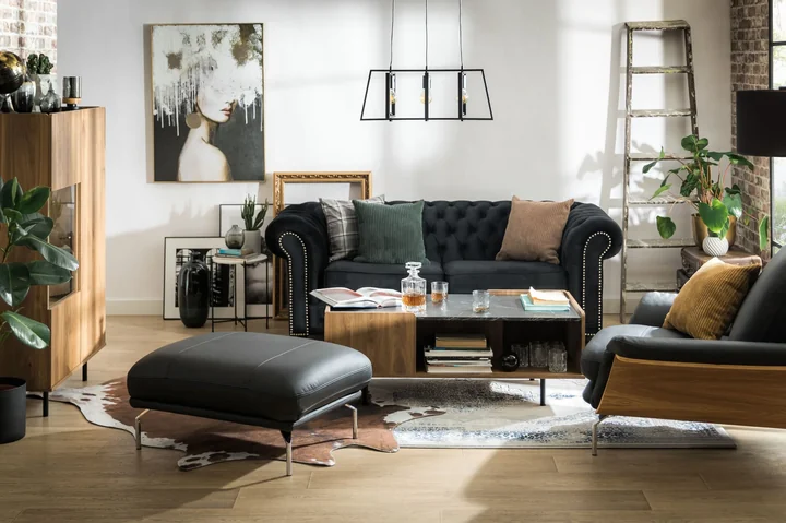 Zdjęcie przedstawia aranżacje wnętrza w klasycznym i eleganckim stylu