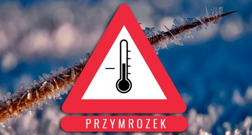 Ostrzeżenie meteorologiczne - przymrozki