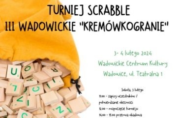 III Wadowickie Kremówkogranie dla miłośników Scrabble