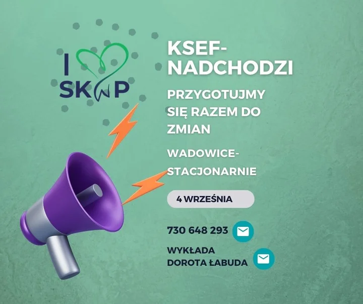 Obrazek przedstawia grafikę promocyjną wydarzenia Szkolenie stacjonarne: przygotowanie do zmian w KSeF