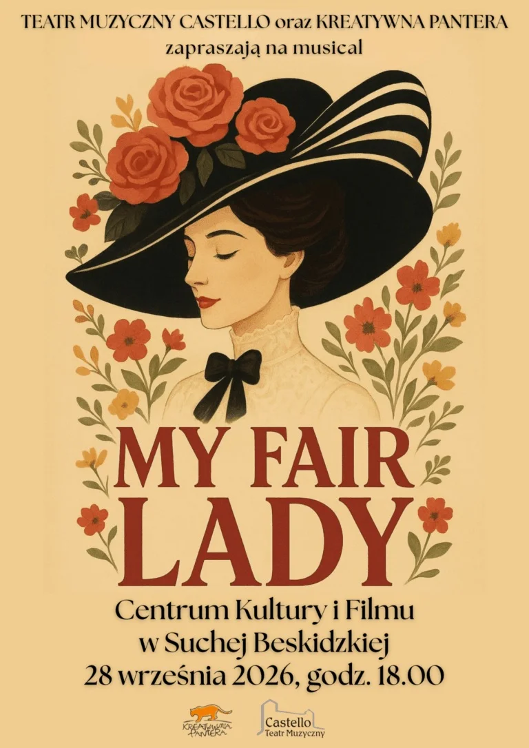 Grafika promocyjna wydarzenia Musical „My Fair Lady”