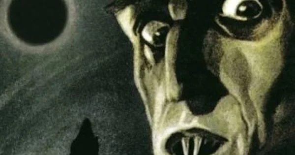 Grafika promocyjna wydarzenia „Nosferatu – symfonia grozy” z muzyką na żywo zespołu Czerwie