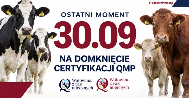 Rolnicy muszą zdążyć z certyfikatem QMP. Bez niego nie będzie dopłaty