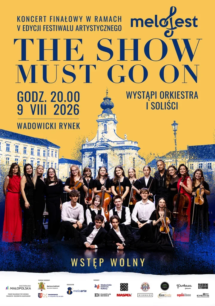 Wielkie hity na wadowickim Rynku. Finał MELOFEST po dziesięciu dniach warsztatów