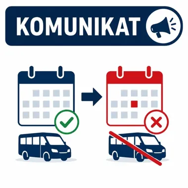 W piątek znikną wszystkie kursy. Rajd Małopolski zatrzyma linię do Wadowic