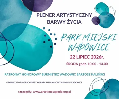 Farby, szkic i miejskie zaułki. Letnie plenery wracają do Wadowic