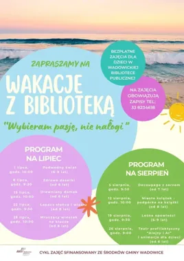 W Wadowicach wakacje z biblioteką – na końcu spektakl o AI