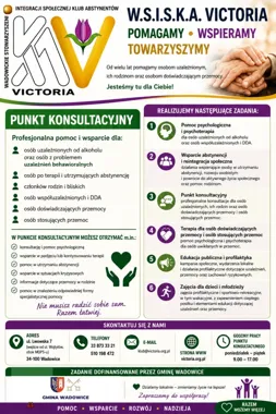 W Wadowicach działa punkt, w którym można zacząć rozmowę o uzależnieniu