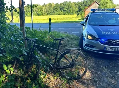 0,73 promila na rowerze w Nidku. 50-latek dostał 2500 zł mandatu