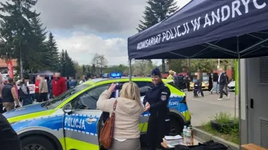 Mieszkańcy Andrychowa zobaczyli policyjny sprzęt z bliska podczas „Turbo Pomocy”