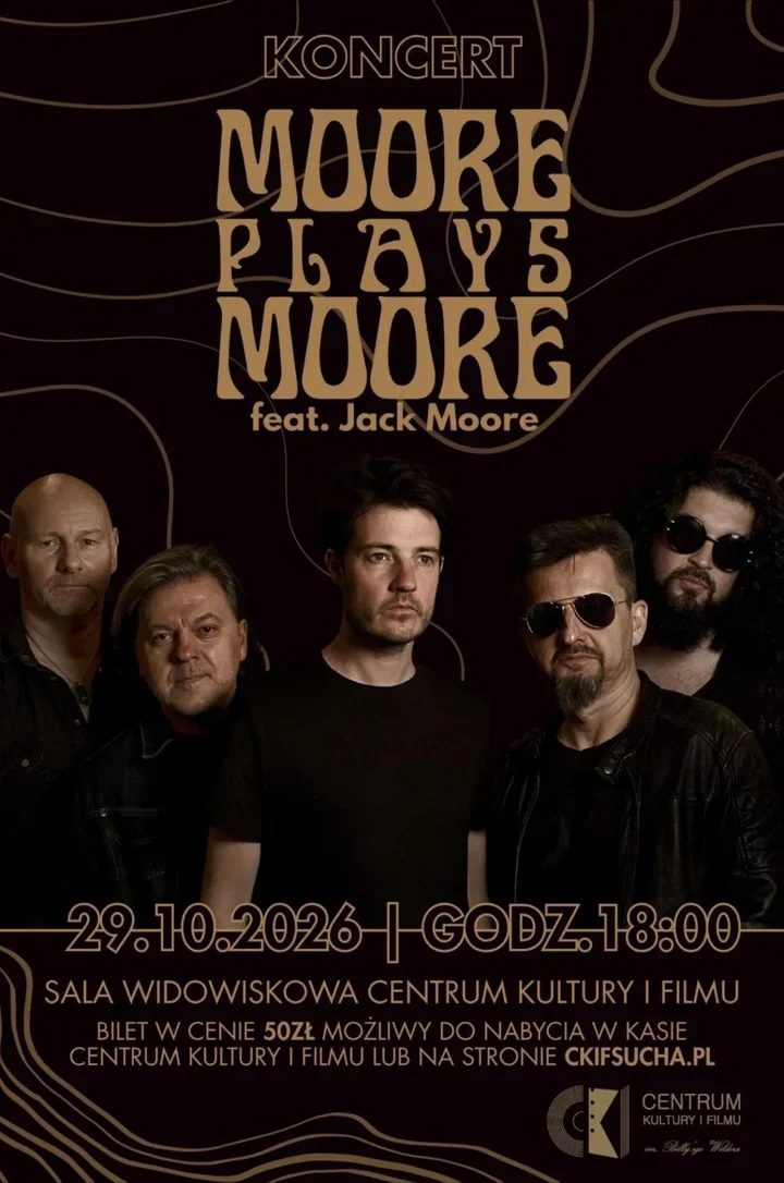 Syn Gary’ego Moore’a zagra w Suchej Beskidzkiej. Bilety kosztują 50 zł