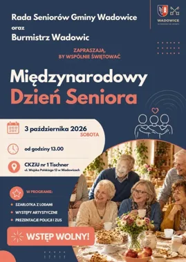 Seniorzy spotkają się na wspólnym świętowaniu. W programie występy i szarlotka