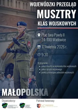 Wadowicki rynek na chwilę stanie się wojskowym placem pokazowym