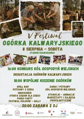 Ogórek Kalwaryjski znów na pierwszym planie. Festiwal z atrakcjami