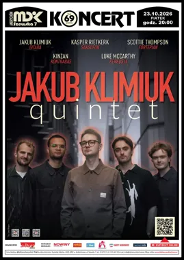 Międzynarodowy jazz w Andrychowie. Jakub Klimiuk Quintet zagra w MDK