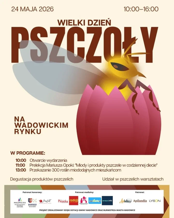 Miodowa lekcja na rynku przyciągnie całe rodziny i pokaże drogę do ochrony pszczół