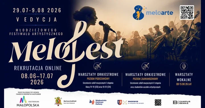 Wadowice szykują MELOFEST 2026 - ruszyły zgłoszenia do muzycznej przygody
